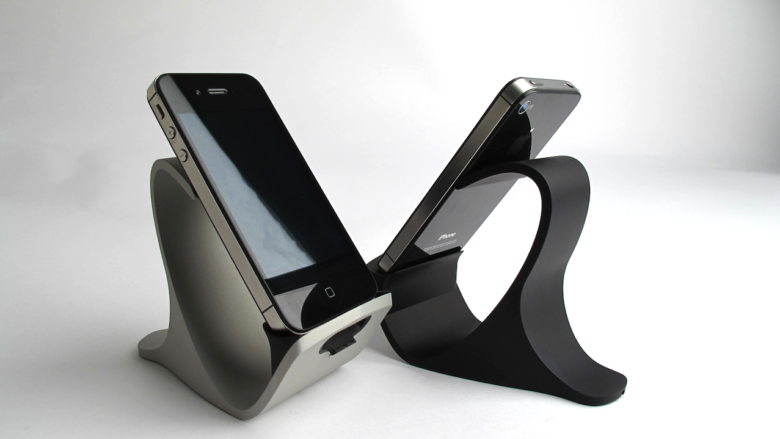 Cool CNC machined iPhone dock , designed for manufacturability