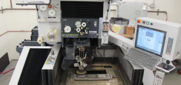 inside wire edm machine md + pro III parametric manufacturing