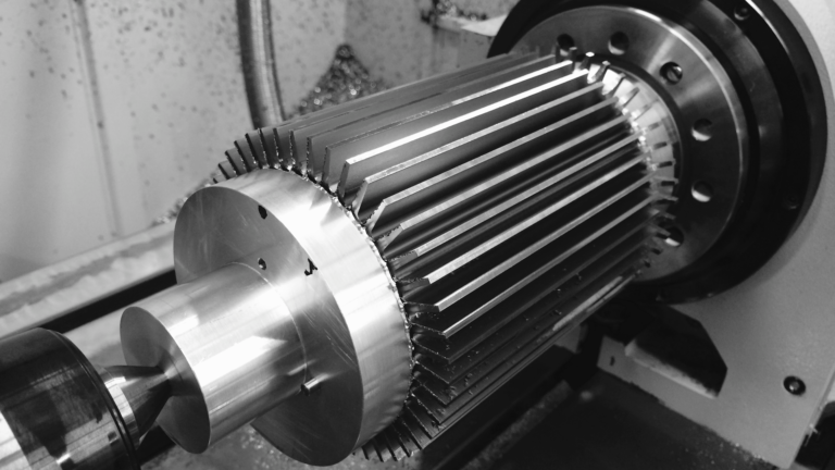 4th-Axis CNC Machining heat exchanger, nickel at Parametric Manufacturing
